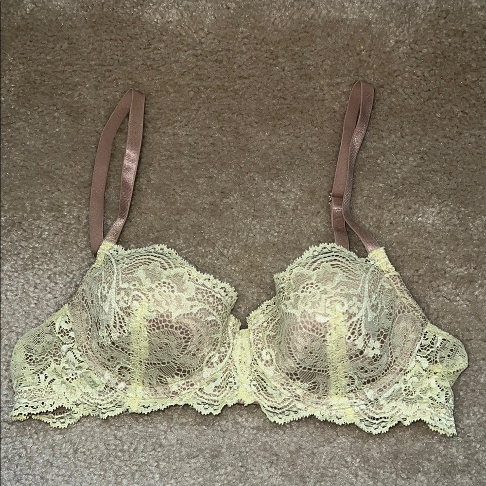 ThirdLove Soft Mint Green Lace Underwire Bra